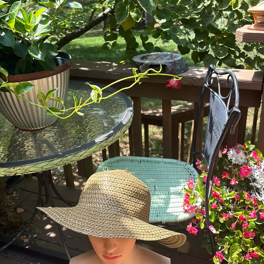 NEW Max Grey Lightweight Very pretty Olive Green Color paper Hat